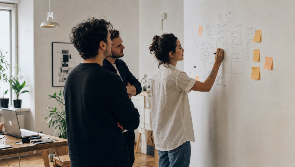 Workshop zur Analyse individueller Software-Anforderungen.