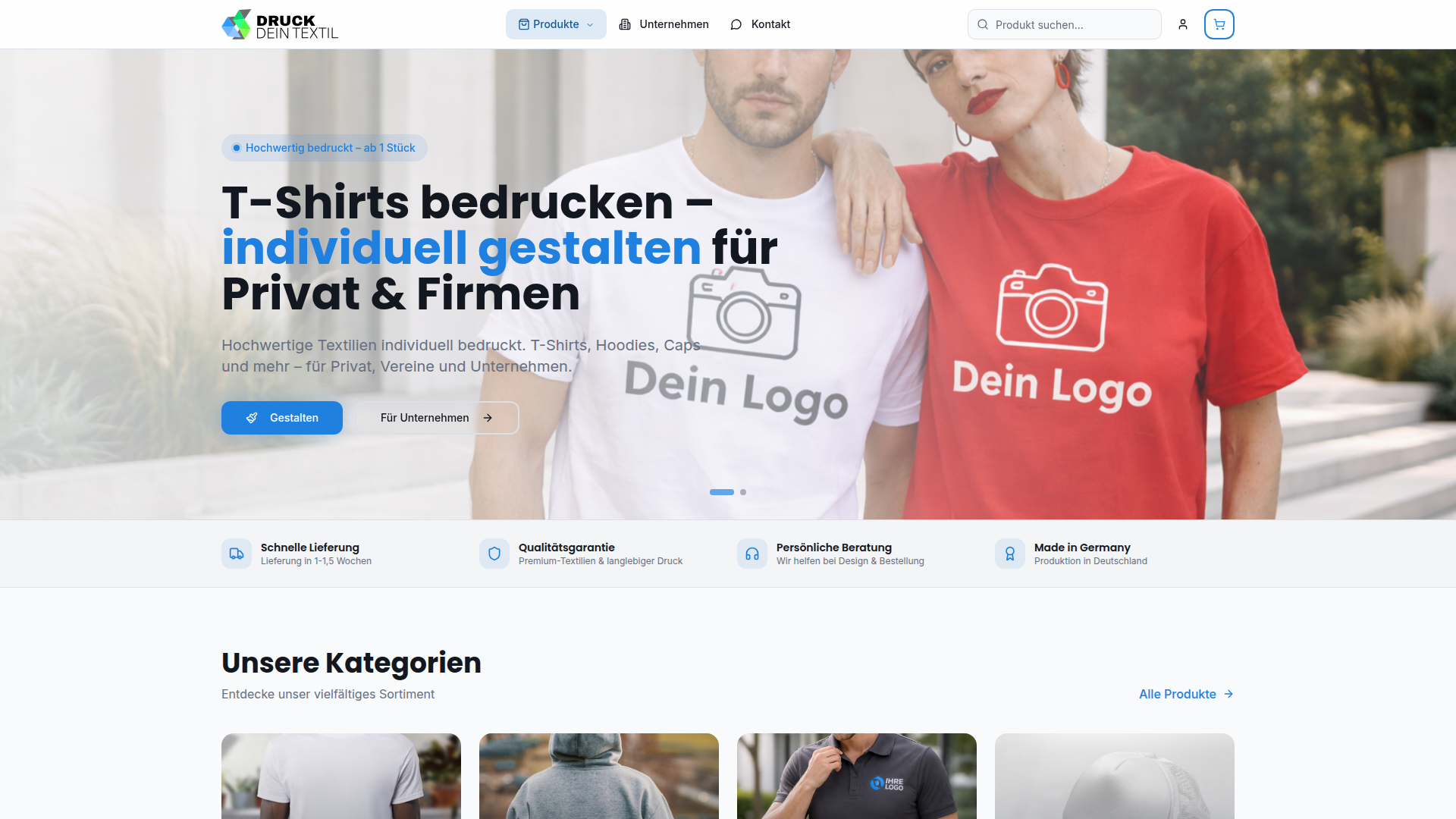 Druck Dein Textil Online-Shop