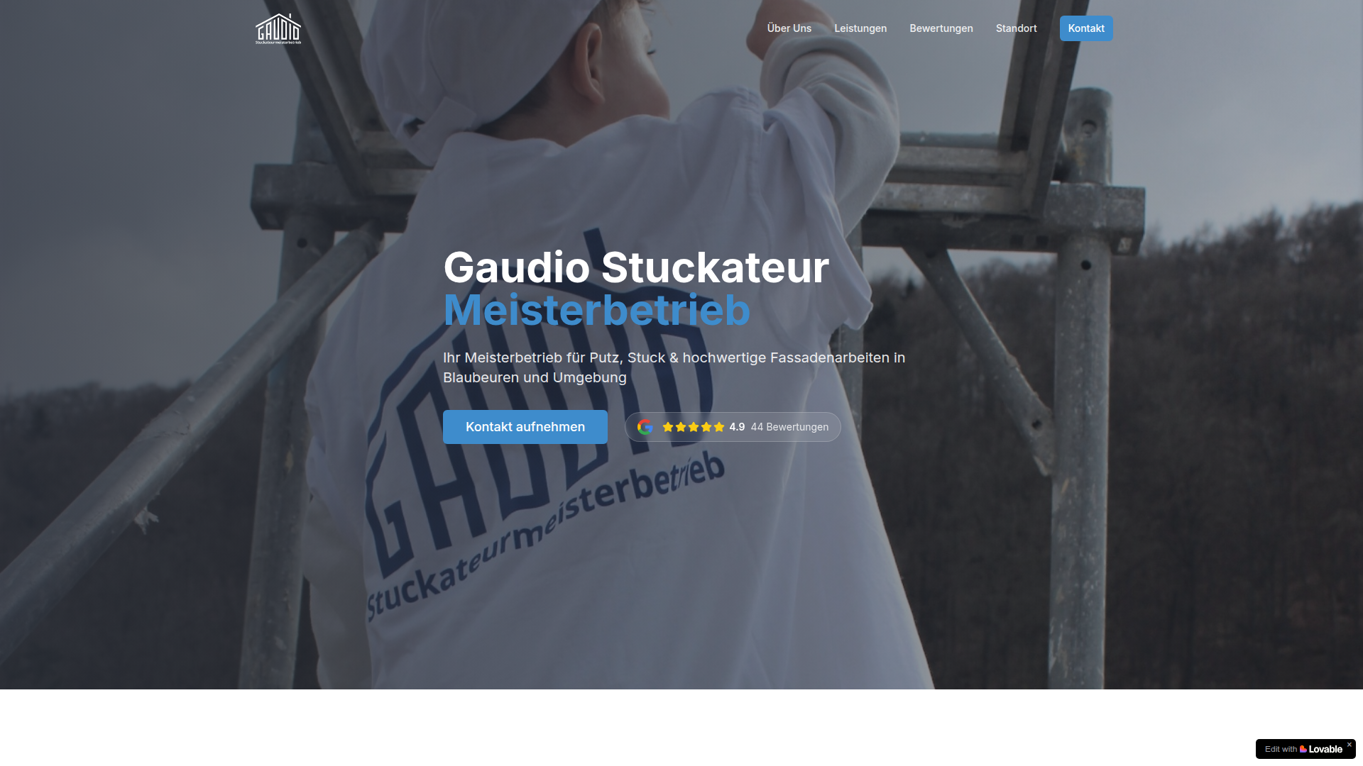 Gaudio Stuckateur Website